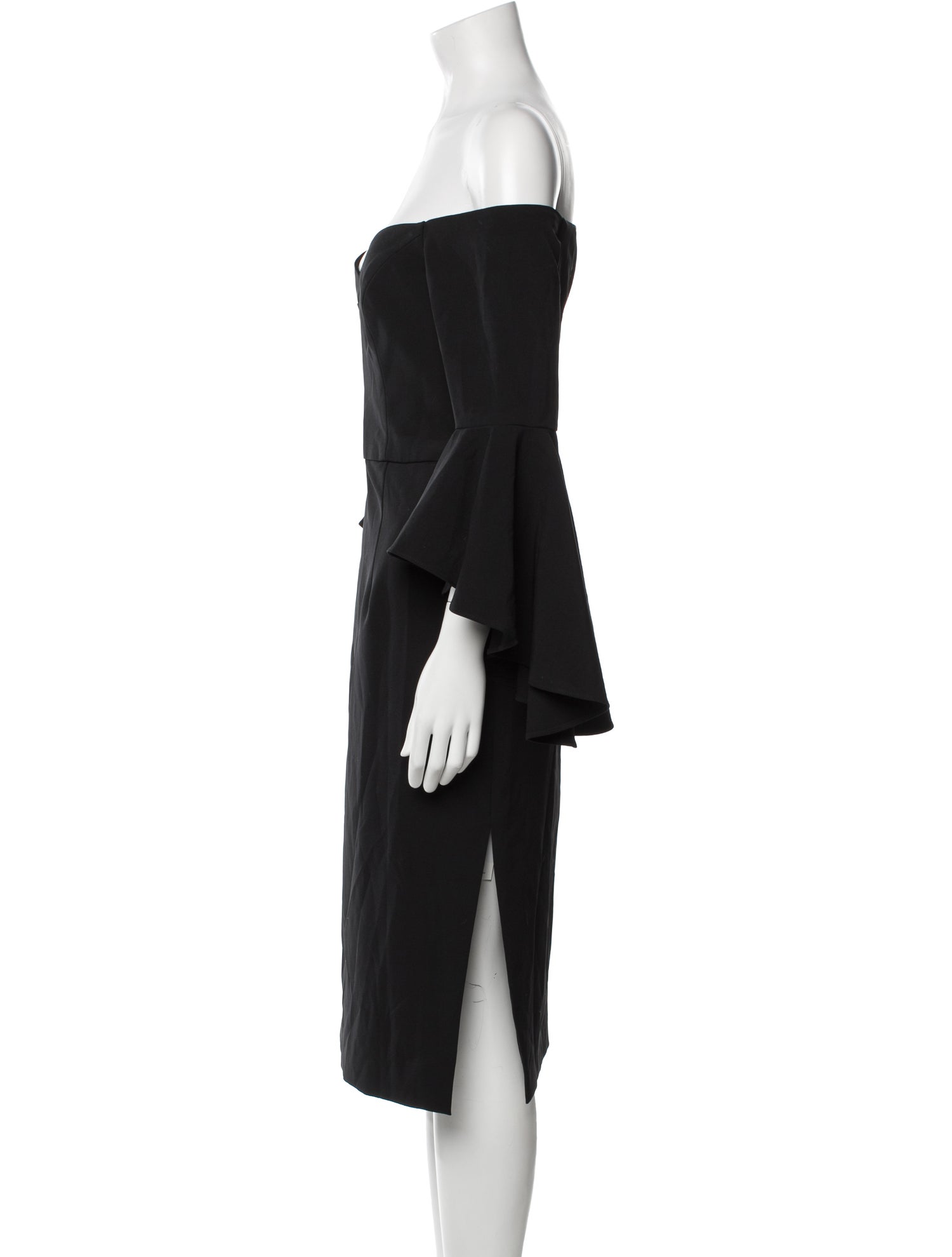 Milly Off-The-Shoulder Knee-Length Dress